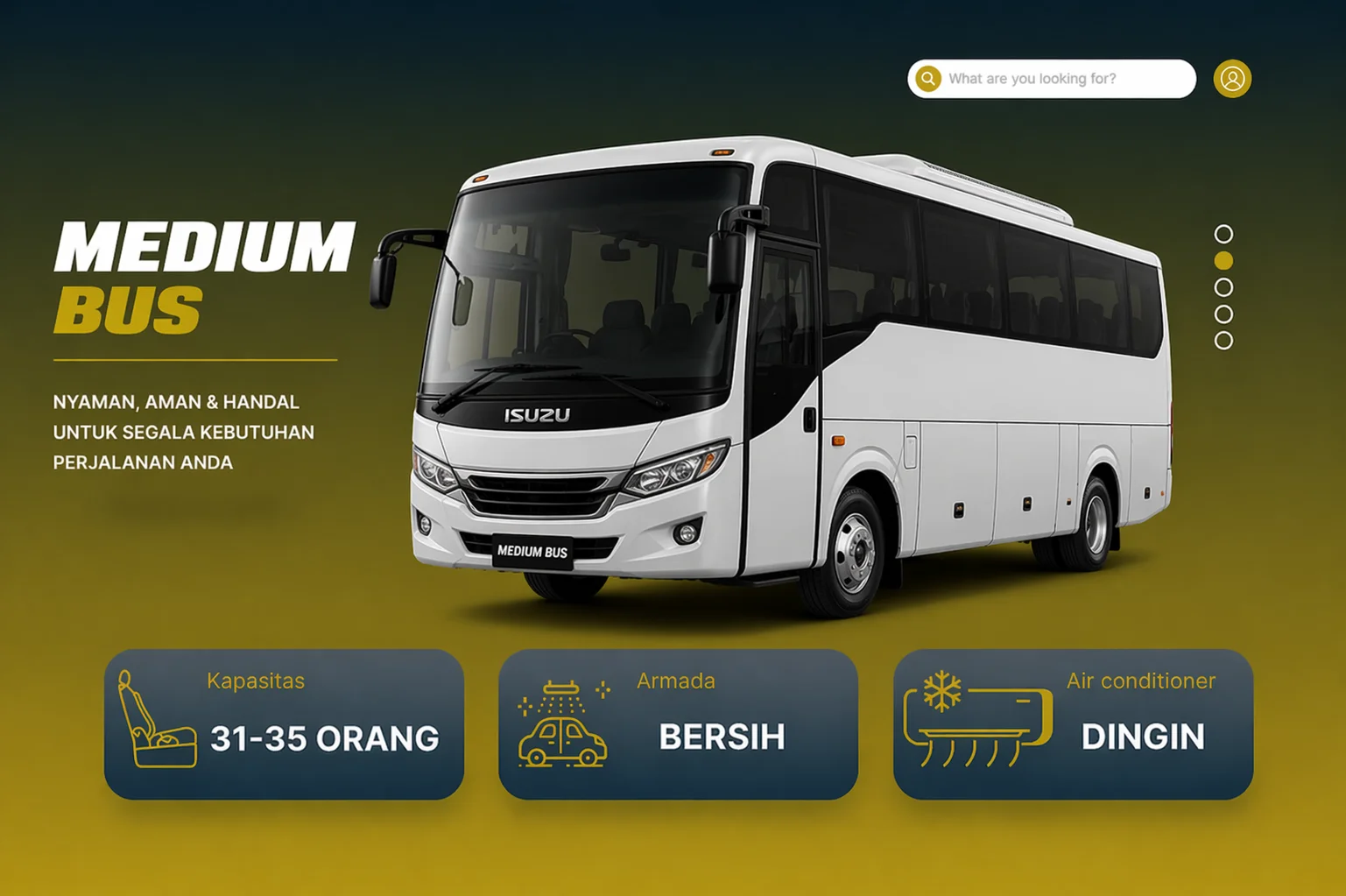 Medium Bus Pariwisata