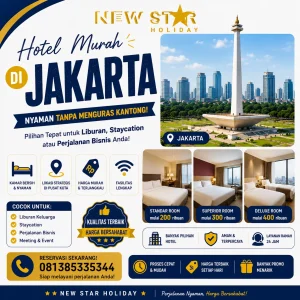 Hotel murah di Jakarta dengan lokasi strategik dekat Ancol, Monas dan Kota Tua