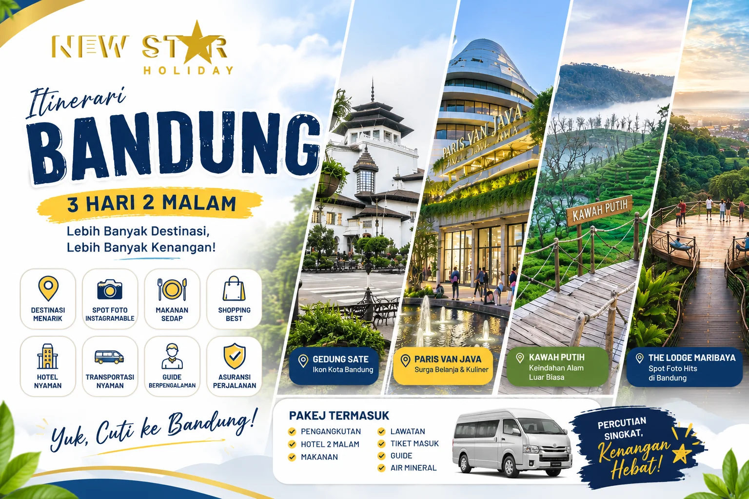 Pemandangan Indah di Bandung