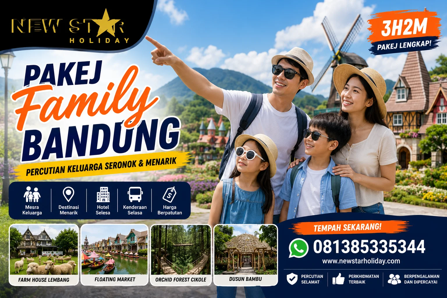 pakej family Bandung