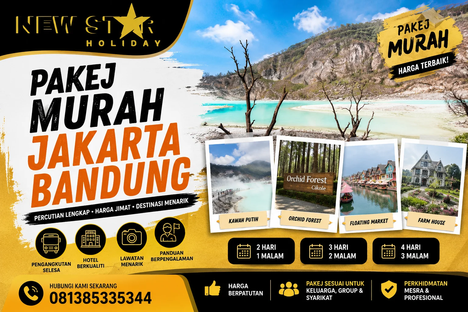 Destinasi Menarik di Bandung