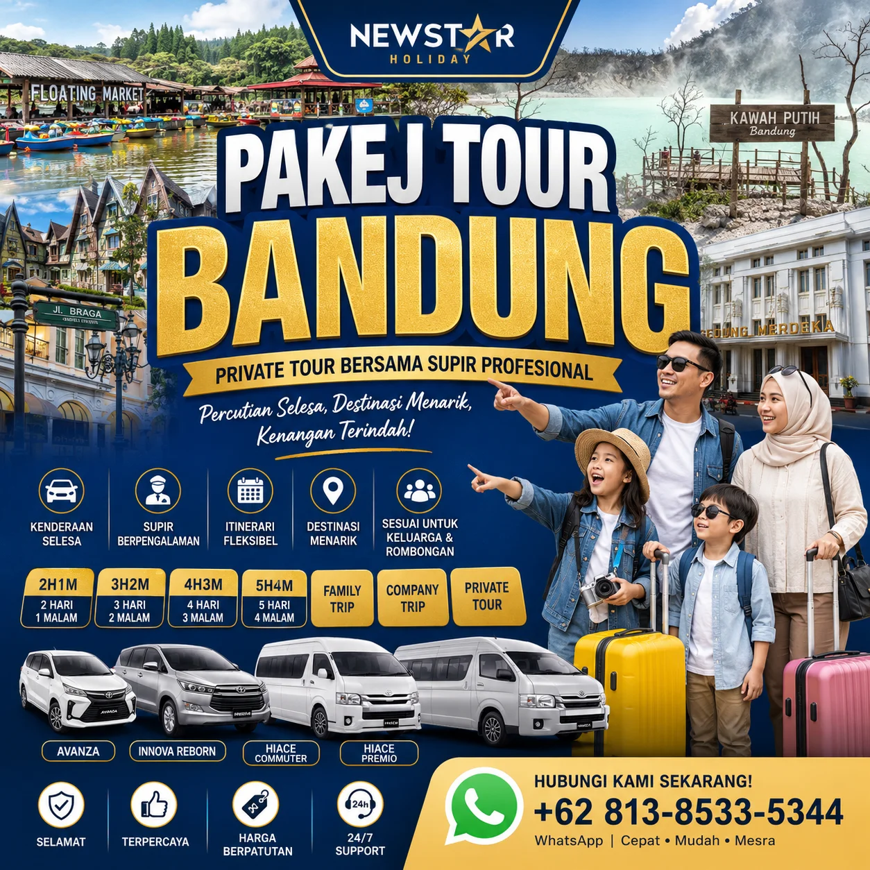 Pakej Tour Bandung Untuk Pelancong Malaysia