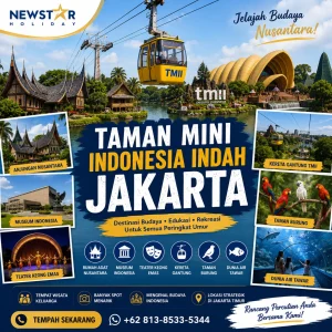 Taman Mini Indonesia Indah Jakarta destinasi budaya dan wisata keluarga terkenal di Indonesia