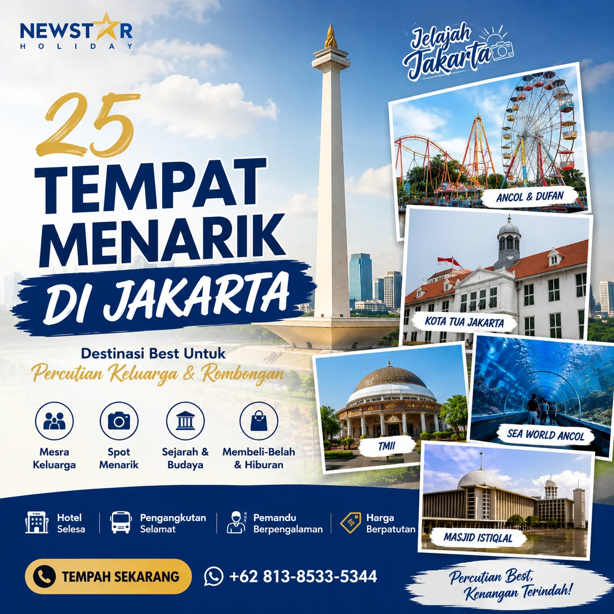 Panduan Tempat Menarik di Jakarta