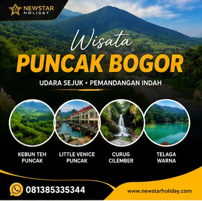 Pemandangan Indah Wisata Puncak Bogor